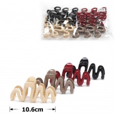 Набор заколок-крабов (147-31683) разноцветный