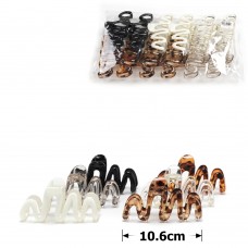 Набор заколок-крабов (147-31684) разноцветный