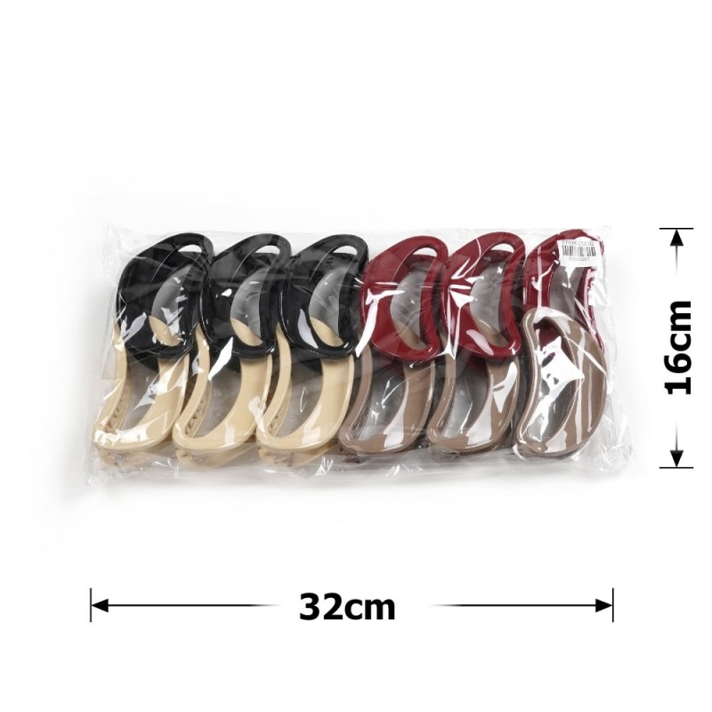 Набор заколок-крабов (160-31697) разноцветный