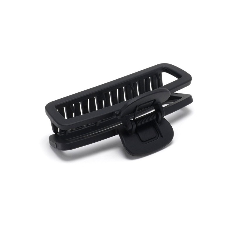 Набор заколок-крабов (166-31701) матовый коричневый