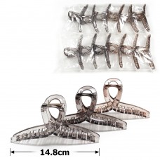 Набор заколок-крабов для волос 14.8см (31826)