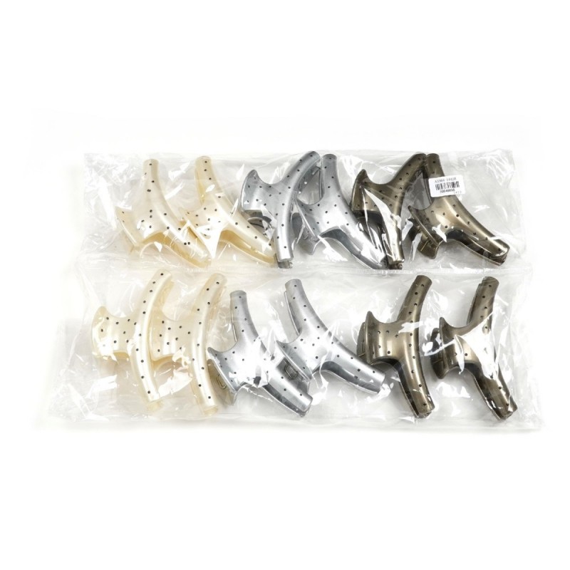 Набор заколок-крабов для волос 11.7см (31827)