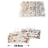 Набор заколок-крабов для волос 10.8см (31830)