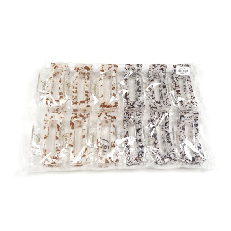 Набор заколок-крабов для волос 10.8см (31830)