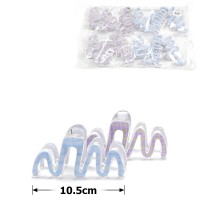 Набор заколок-крабов для волос 10.5см (31831)