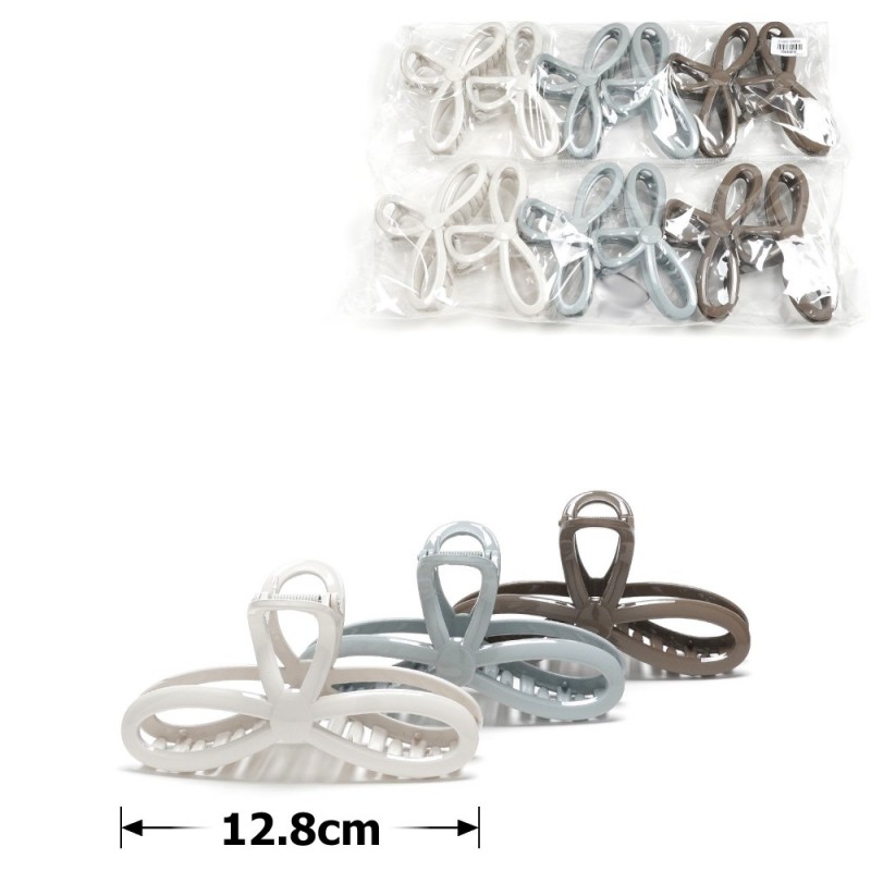 Набор заколок-крабов для волос 12.8см (31835)