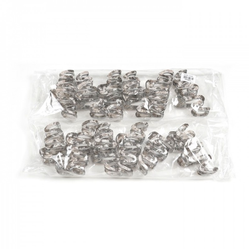 Набор заколок-крабов для волос 10.6см (31840)