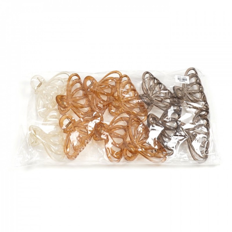 Набор заколок-крабов для волос 10.8см (31842)