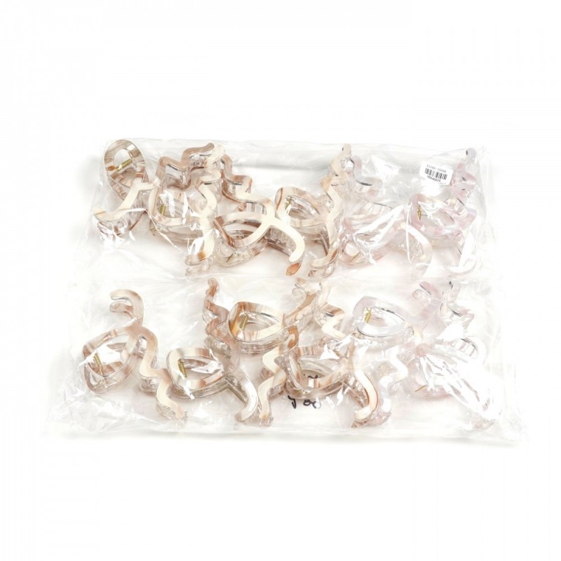 Набор заколок-крабов для волос 12.9см (31843)