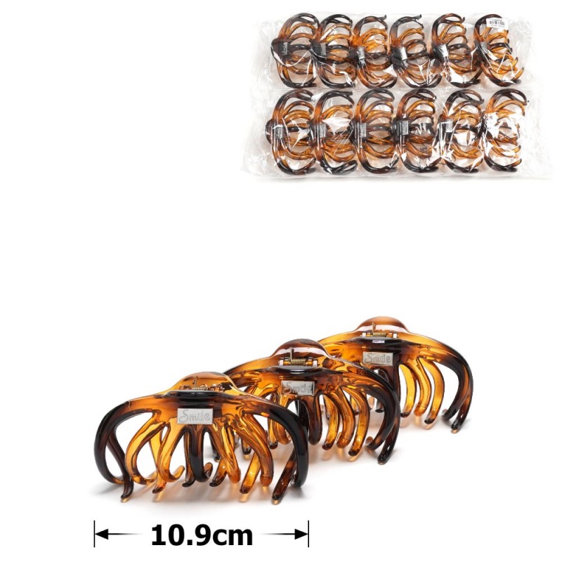 Набор заколок-крабов для волос 10.9см (31846)