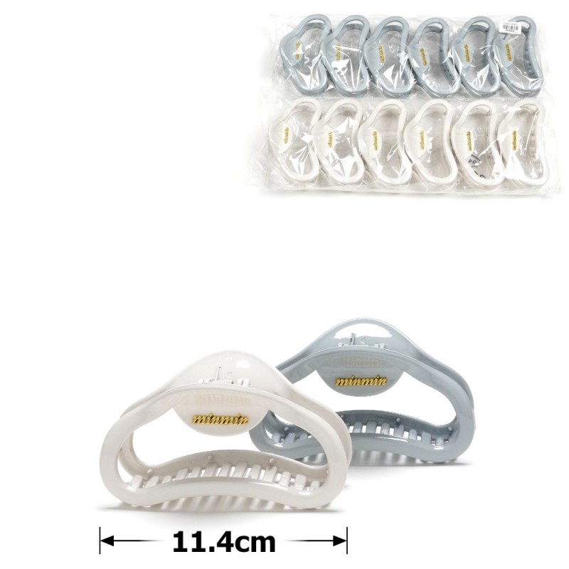 Набор заколок-крабов для волос 11.4см (31847)