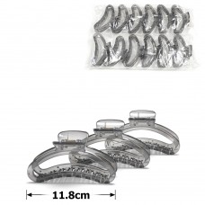 Набор заколок-крабов для волос 11.8см (31849)