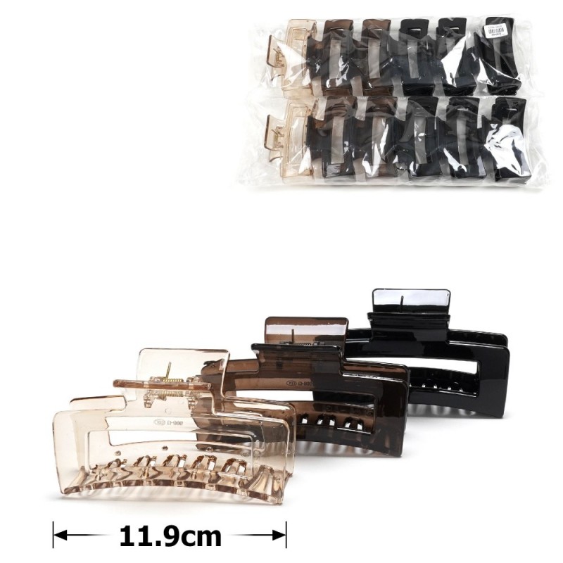 Набор заколок-крабов для волос 11.9см (31852)