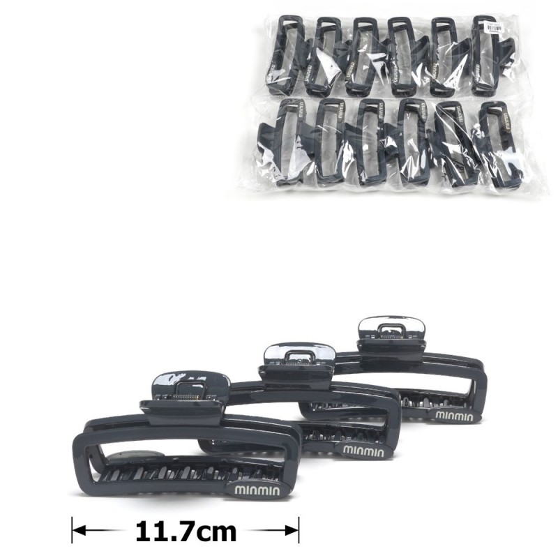 Набор заколок-крабов для волос 11.7см (31869)