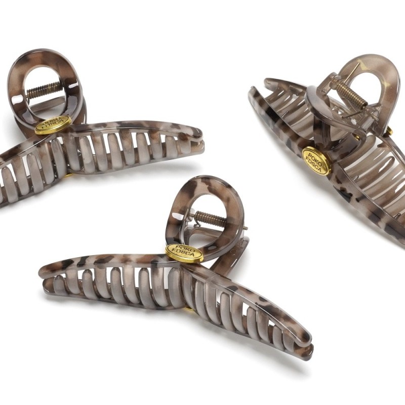 Набор заколок-крабов для волос 12.9см (31873)