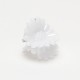 Набор заколок-крабов маленькие белые (4806)
