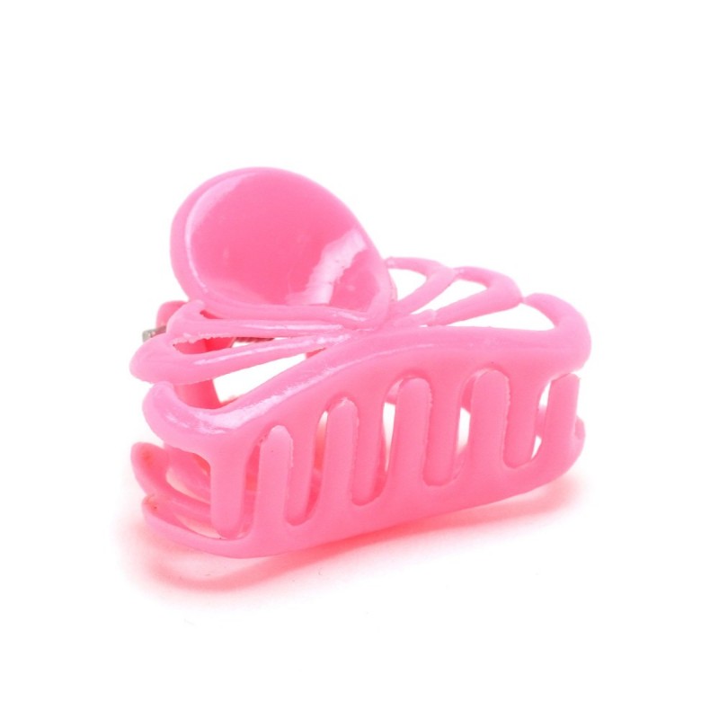 Набор заколок-крабов маленькие цветные (5646)