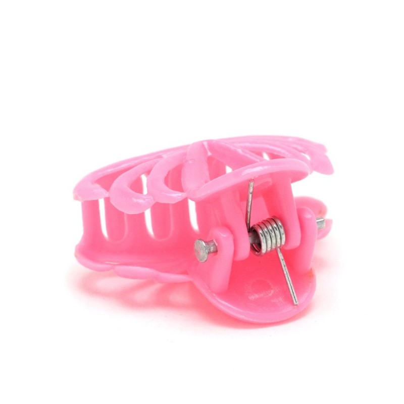 Набор заколок-крабов маленькие цветные (5646)