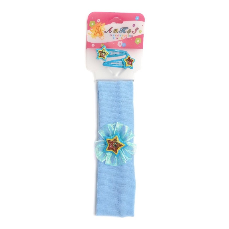 Набор из хлопалок и повязки для волос (27029) вариант 04