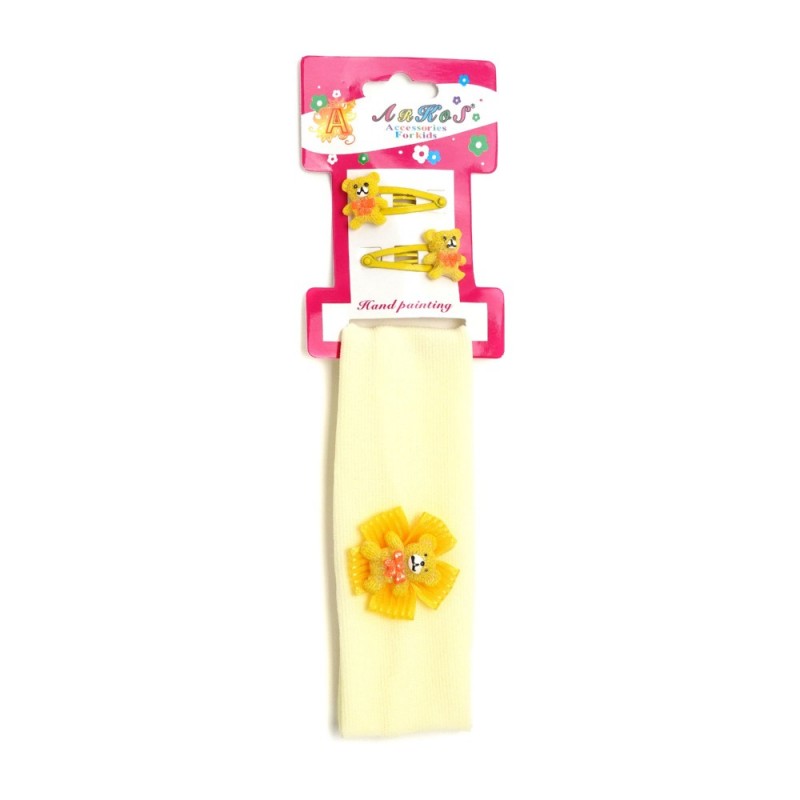 Набор из хлопалок и повязки для волос (27031) вариант 02