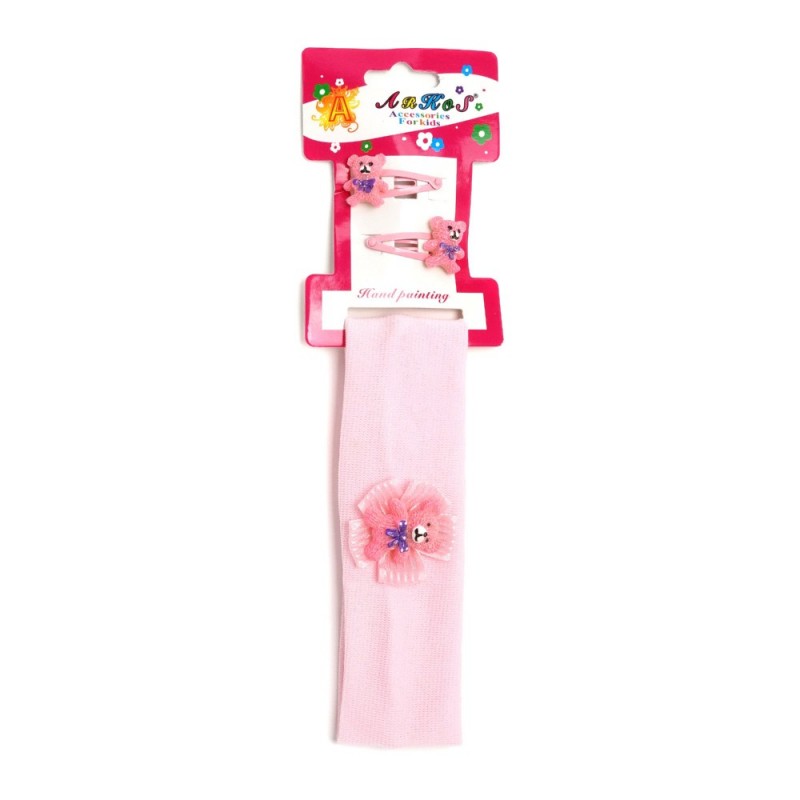 Набор из хлопалок и повязки для волос (27031) вариант 05