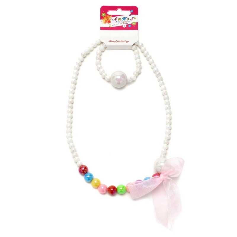 Набор из детской подвески и браслета (27064) вариант 02