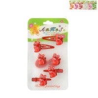 Детский набор заколок Кошка (453)