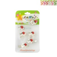 Детский набор заколок Роза (463)