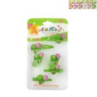 Детский набор заколок Букет (465)