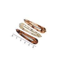 Набор заколок-невидимок для волос с пластиковой накладкой (7264)