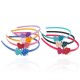 Набор детских обручей для волос пластиковый с украшением (10802)