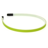 Набор обручей заготовок с репсовой лентой 0.7см зеленый (13653)