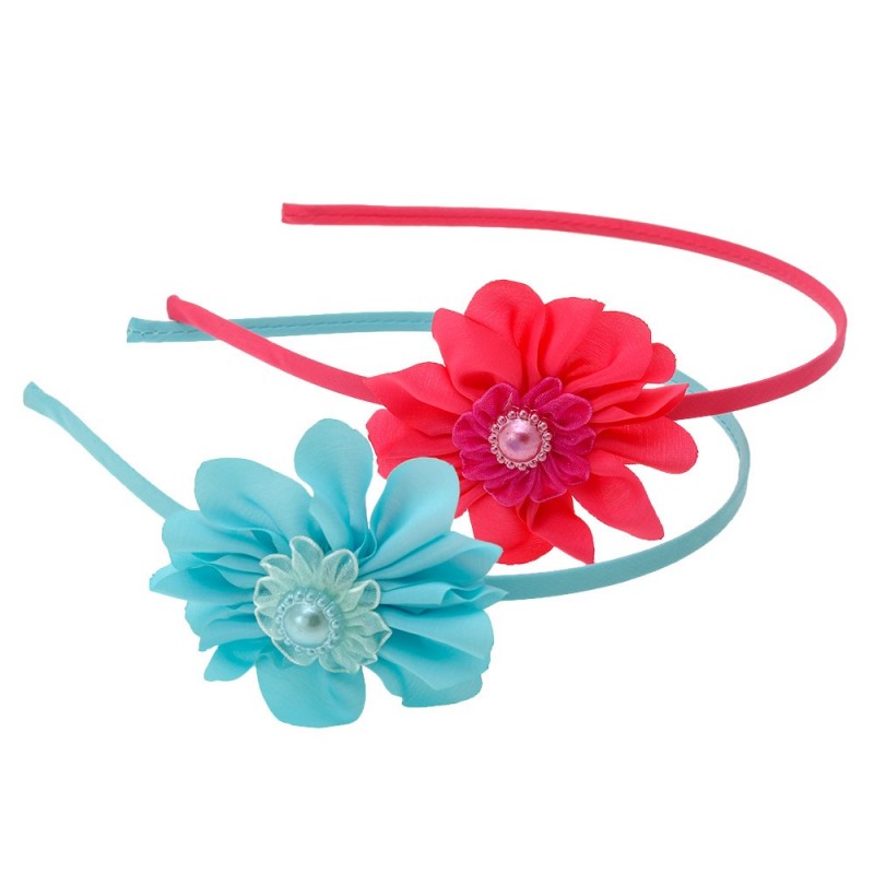 Набор обручей для волос с бантом (14438)