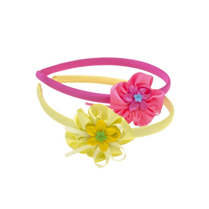 Набор детских обручей для волос Цветок (1464)