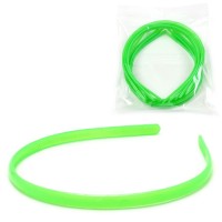 Набор обручей для волос 0.75см зеленый (30008)
