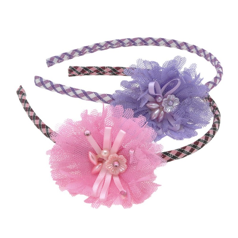 Набор обручей для волос с бантом (6705)