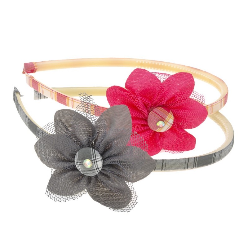 Набор обручей для волос с бантиком (9745)