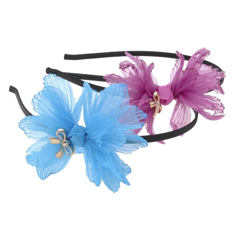 Набор обручей для волос с бантом (9757)