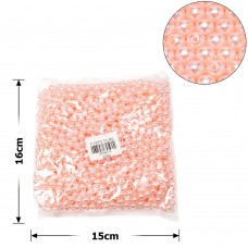 Набор жемчужных бусин 8мм 1000шт 250г коралловый (15764)