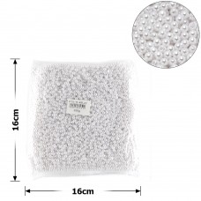 Набор жемчужных бусин 4мм 250г белый (25808)