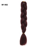 Канекалон коричневого цвета 60см (26213)