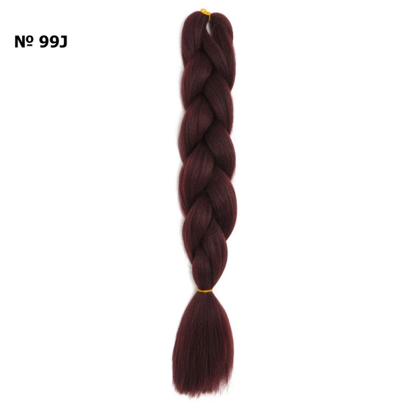 Канекалон коричневого цвета 60см (26213)