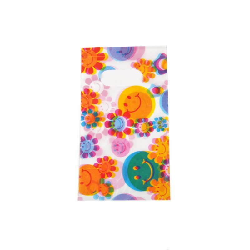 Набор подарочных целлофановых пакетов 9x15см 50шт (11399)