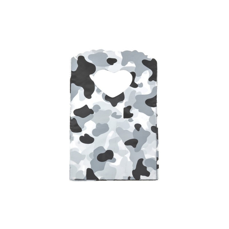 Набор подарочных целлофановых пакетов 9x15см 50шт (4749)