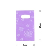 Набор подарочных целлофановых пакетов 20мкм 9x15см 50шт (4751)