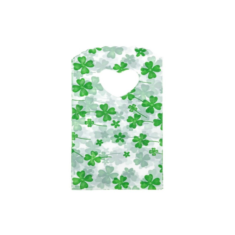 Набор подарочных целлофановых пакетов 9x15см 50шт (4753)