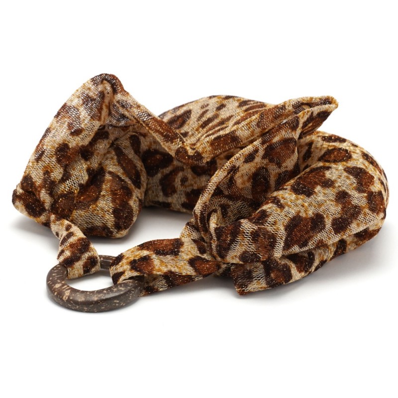 Повязка-резинка с тигровым принтом (15877) вариант 01