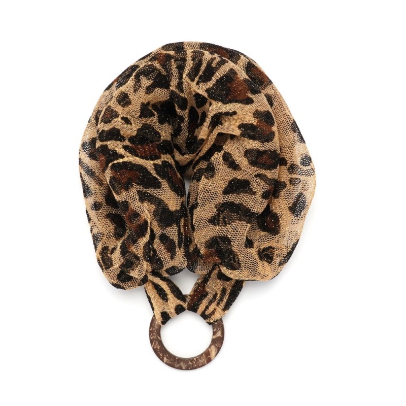 Повязка-резинка с тигровым принтом (15877) вариант 02