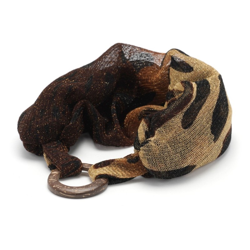 Повязка-резинка с тигровым принтом (15877) вариант 03