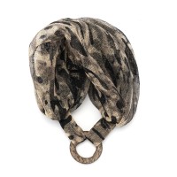 Повязка-резинка с тигровым принтом (15877) вариант 04